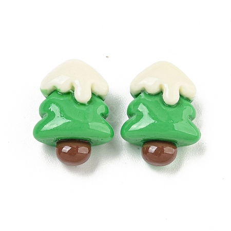 Christmas Theme Opaque Resin Decoden Cabochons CRES-B022-01J-1