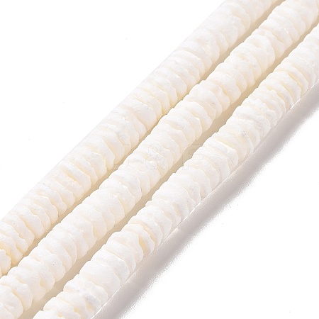 Natural Sea Shell Beads Strands X-SSHEL-G023-07-1