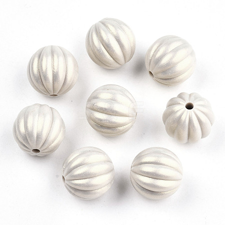 Spray Painted Acrylic Beads MACR-T037-04A-1