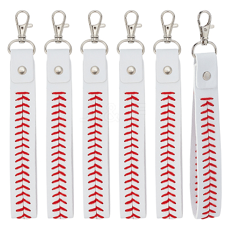12Pcs Imitation Leather Pendant Decorations KEYC-DR0001-19B-1
