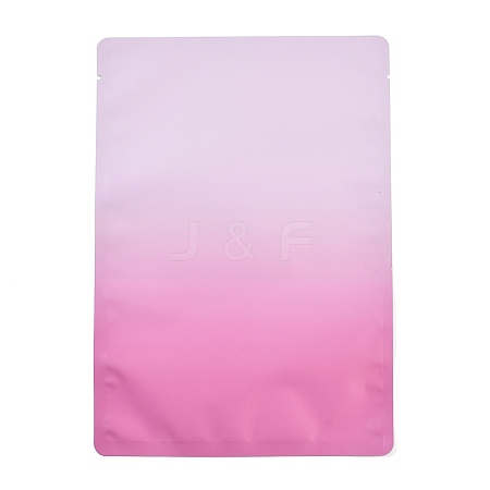 Two Tone Rectangle Plastic Zip Lock Gift Bags OPP-C003-01E-03-1