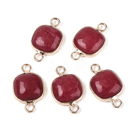 Natural White Jade Links connectors G-S344-69H-1