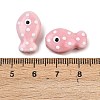 Handmade Porcelain Beads PORC-B009-03G-3
