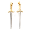 Rack Plating Brass Pendants X-KK-A185-11G-2
