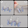 24Pcs 2 Colors Brass Earring Hooks KK-SC0006-54-6