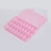Plastic Removable Bead Containers CON-WH0070-84D-2