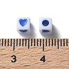 Opaque Acrylic Beads OACR-D301-06E-3