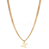 1Pc 304 Stainless Steel Letter Pendant Necklaces NJEW-LP0001-33X-G-1