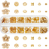 390Pcs Alloy & Iron & Brass Bead Caps DIY-PH00021-69-1