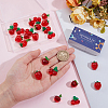 16Pcs 2 Styles Acrylic Pendants OACR-SC0002-52-3