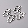 Tibetan Style Alloy Pendants TIBEP-WH0002-02AS-2