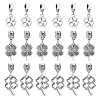 48Pcs 3 Styles Tibetan Style Alloy European Dangle Charms FIND-CA0005-55-1