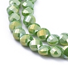 Electroplate Glass Beads Strands EGLA-J149-A-6mm-FR05-3