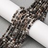 Natural Black Rutilated Quartz Beads Strands LS-G-RM250104-C3-3
