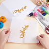 120 Sheets Paper Interlining Embroidery Fabric DIY-WH0491-76A-3