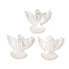 Natural White Shell Carved Beads SSHEL-I026-29-1