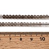 Gradient Natural Smoky Quartz Beads Strands GG-NH0017-A01-6