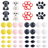 52Pcs Dog Themed Silicone Beads SIL-TA0003-36-2
