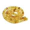 Natural Yellow Opal Beads Strands G-R013-C01-3