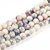 Baking Paint Glass Beads Strands DGLA-N003-4mm-C05-1