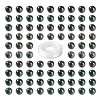 100Pcs 8mm Natural Indian Bloodstone Beads DIY-LS0002-23-2