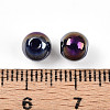 Electroplate Pearlized Glass Pearl Beads EGLA-T021-14A-02-3