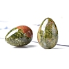 Natural Unakite Egg Display Decorations PW-WG821F2-01-1