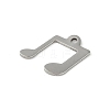 Non-Tarnish 201 Stainless Steel Charms STAS-C108-53P-2