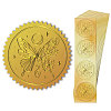 Self Adhesive Gold Foil Embossed Stickers DIY-WH0211-359-8