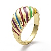 Alloy Enamel Finger Rings RJEW-Z008-30LG-1