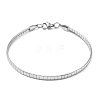 304 Stainless Steel Link Chain Bracelets for Women BJEW-Z178-11P-4