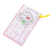 Luminous Acrylic Map Scale Ruler Compass TOOL-F009-07-3