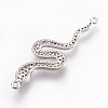 Brass Micro Pave Cubic Zirconia Links ZIRC-O026-12P-NR-2