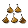 Natural Gemstone Pendants G-C066-07-2