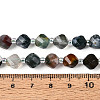 Natural Indian Agate Beads Strands G-T144-24A-05-5