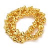 Electroplate Glass Beads Strands EGLA-H109-06F-2