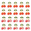 36Pcs 2 Colors Glass Pendants GLAA-TA0003-89-1