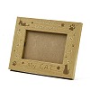 Pet Theme Rectangle Wooden Photo Frames AJEW-XCP0002-49-1