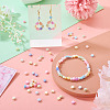 225Pcs 9 Colors Anti-Tarnish Electroplate Glass Beads GLAA-TA0004-09-7
