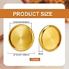 11Pcs Alloy Cabochon Settings FIND-BC0013-53G-01-2