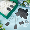 60Pcs Aluminum Big Pendants ALUM-OC0010-01C-4