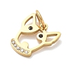 Autumn 304 Stainless Steel Pendants STAS-C180-01E-G-2