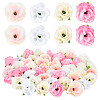 CRASPIRE 100Pcs 4 Colors Cloth Imitation Rose AJEW-CP0001-84-1