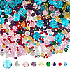 1240Pcs 9 Styles Transparent Glass Beads EGLA-PA0001-07-1