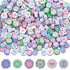 Handmade Polymer Clay Beads CLAY-SC0002-75-1