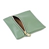 Imitation Leather Jewelry Storage Zipper Bags ABAG-G016-01B-06-3