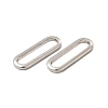 Non-Tarnish 304 Stainless Steel Link Rings LS-STAS-A070-P-2