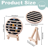 Round Wooden Ring Display Easels RDIS-WH0032-005A-2