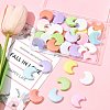 40Pcs UV Plating Opaque Acrylic Beads OACR-FS0002-29-8