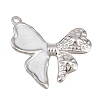 304 Stainless Steel Enamel Pendants STAS-A150-02P-1